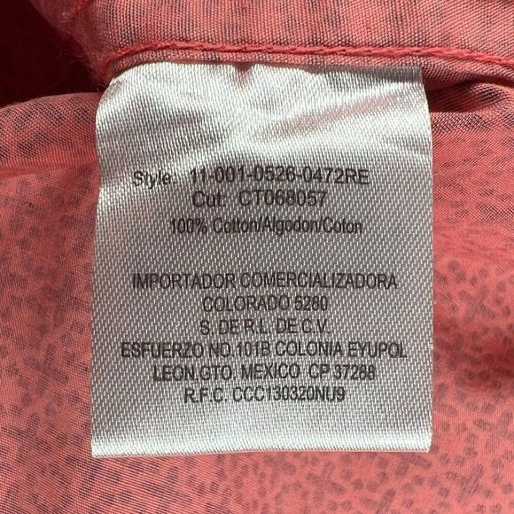 Stetson Western Shirt Men's Size Large Rodeo Dancing Casual Button Down - Picture 12 of 12